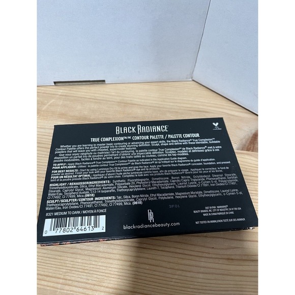 Black Radiance True Complexion Contour Palette Medium to Dark - Picture 3 of 3